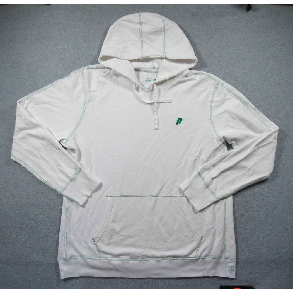 Reigning Champ Sweatshirt Mens XL White Hoodie Prince Tennis Pullover Canada